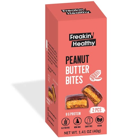 Freakin Healthy Peanut Butter Bites 40g