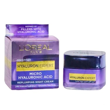 L&rsquo;Or&eacute;al Paris Hyaluron Expert Replumping Moisturizing Night Cream Mask 50ml