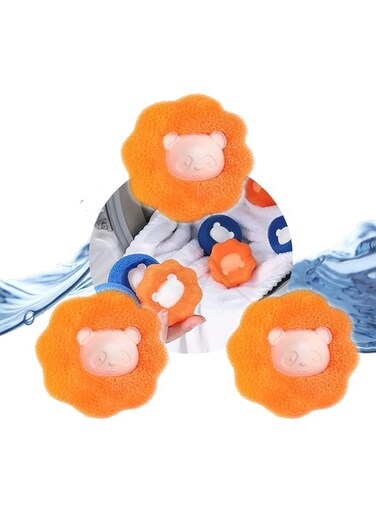 Akoslale 3Pcs Cat Hair Remover for Clothes,Fur Catcher for Laundry,Pet Hair Remover Washing Machine,Dog Hair Catcher for Washer