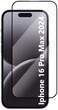 For Iphone 16 Pro Max Screen Protector, Tempered Glass [Full Adhesive][Full Coverage] [Bubble-Free] [Anti Scratch] HD Clear High Responsive Screen Protector for Iphone 16 Pro Max 2024 Black