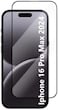 For Iphone 16 Pro Max Screen Protector, Tempered Glass [Full Adhesive][Full Coverage] [Bubble-Free] [Anti Scratch] HD Clear High Responsive Screen Protector for Iphone 16 Pro Max 2024 Black