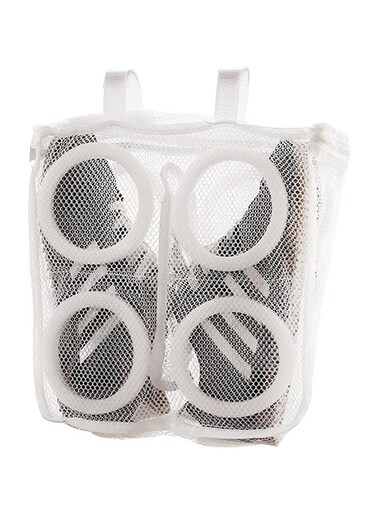 Shoes Washing And Dry Storage Bag White