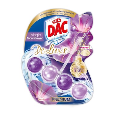 Dac Deluxe Toilet Rim Block Moonflower 50g