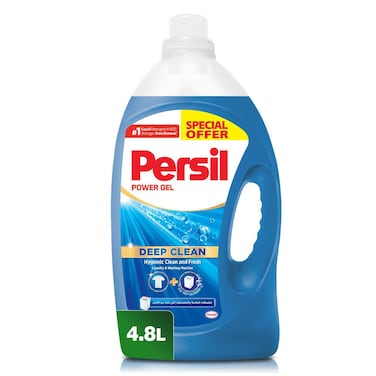 Persil Power Gel Liquid Laundry Detergent For Top Loading Washing Machines 4.8L Special Price