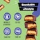 Freakin' Healthy Coconut Bites Dark Chocolate Coated Snack, 40g