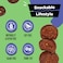 Freakin' Healthy Hazelnut Energy Balls Dark Chocolate Coated Snack, 60g
