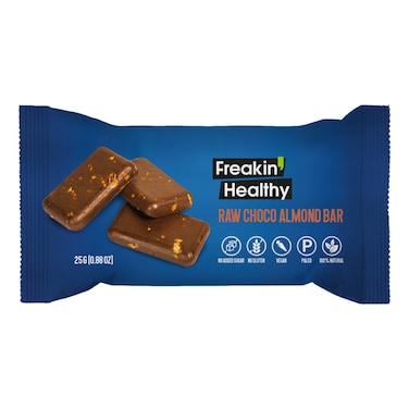 Freakin' Healthy Raw Choco Almond Bar, 25g