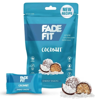 Fade Fit Chocolate and Peanut Butter Energy Balls, 45g