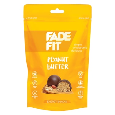 Fade Fit Peanut Butter Energy Balls, 45g