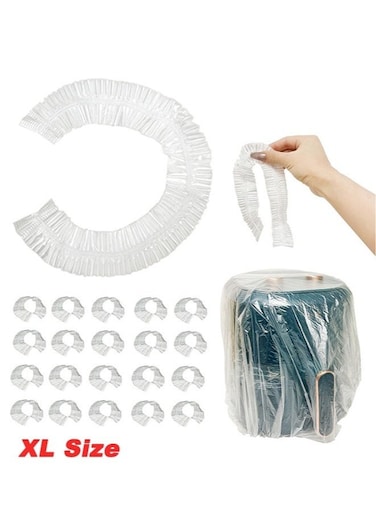Large Disposable Plastic Wrap Covers, Dust Cover Protect Home Appliances Like Air Fryer,Rice Cookers for Home, Travel, Organization, Storage
