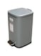 EKO Stainless Steel Color coated Slow Closing Bin 6L Blue