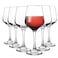 Libbey Wine Glass Brilliance 14.5 oz All-Purpose &ndash; Timeless Iconic Design &ndash; Lead-Free, Dishwasher Safe &ndash; Set of 6 Glasses &ndash; Model #4036
