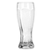 Libbey Chivalry Beer Glass &amp; Soda Glasses &ndash; 458ml Clear Textured Glassware &ndash; Durable &amp; Dishwasher Safe &ndash; Set of 6 &ndash; Model 2487IN
