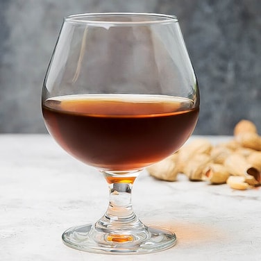 Libbey Embassy Brandy Glass 3705in &ndash; 340 ml / 11.5 oz &ndash; Elegant Short Stem Snifter &ndash; Pack of 6