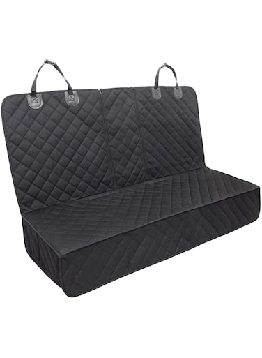 JSTHT Dog Seat Cover, 100% Waterproof Pet Seat Cover，Bench Car Seat Cover Protector Scratch Proof Nonslip Durable Soft Pet Back Seat Covers for Cars Trucks &amp; SUVs