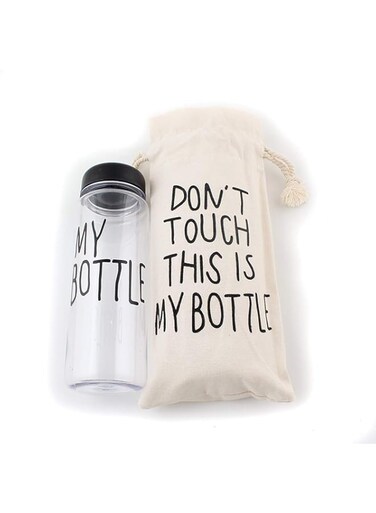 Fashion Portable Clear My Bottle Sport Plastic Fruit Juice Water Cup 500ML