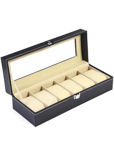 eWINNER Jewelry Glasses Display Watch Boxes (Brown)