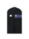 Garment Bag, Suit Bag for Storage and Travel, Dress Bags for Gowns Long, 43'' Garment Bags for Hanging Clothes, Clear Foldable Long Dress Bag, Washable Suit Cover for T-Shirt, Jacket, Suits, Coats