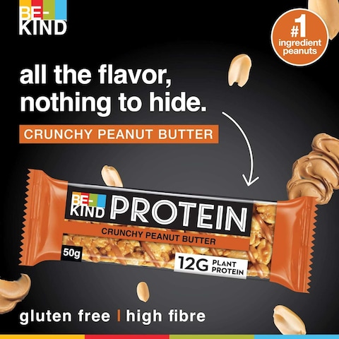 Be Kind Crunchy Peanut Butter Protein Bars 50g