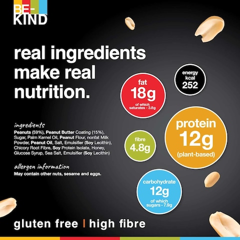 Be Kind Crunchy Peanut Butter Protein Bars 50g