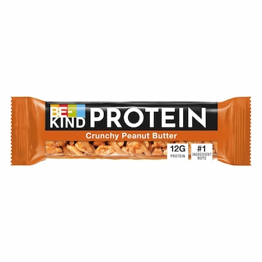 BE-KIND Peanut Butter Protein Bar, 12g Plant Protein Tasty Protein Bars, Bar 50g