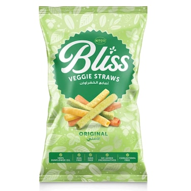 Kitco Bliss Original Veggie Straws Chips, 27g