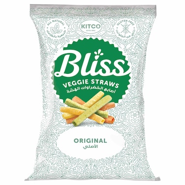 Kitco Bliss Original Veggie Straws Chips, 135g