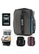 Insulated Lunch Bag - Cooler Bag - Expandable Lunch Bag suitable for Work Office School Travel - Lunch Bag for Men and Women - Lunch Box Leak proof with Adjustable Shoulder Strap - Grey