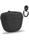 AUDWUD Silicone Dog Treat Pouch,With Dog Training Clicker,Clip on Portable Training Container,Convenient Magnetic Buckle Closing and Waist Clip