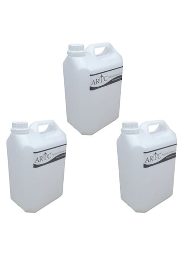 ARTC 3 Pieces Food Grade Plastic Jerry Can For Liquid And Chemical Material Storage 5L