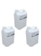 ARTC 3 Pieces Food Grade Plastic Jerry Can For Liquid And Chemical Material Storage 5L