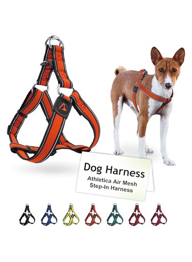 DOCO&reg; Athletica Air Step-In Harness (DCA202) Sizes - M, Color - Safety Orange