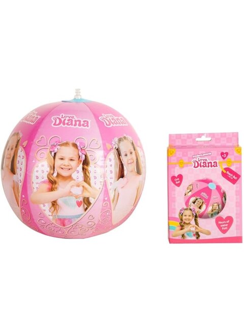 Love, Diana Beach Ball, 50 cm Size