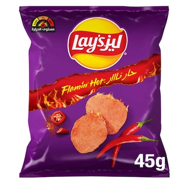 Lay's   Flaming Hot Potato Chips 40g