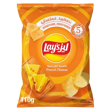 Lay's French Cheese Potato Chips, 110g