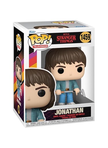 Funko Pop! TV: Stranger Things - Jonathan Byers With Golf Club - Collectable Vinyl Figure - Gift Idea - Official Merchandise - Toys for Kids &amp; Adults - TV Fans - Model Figure for Collectors