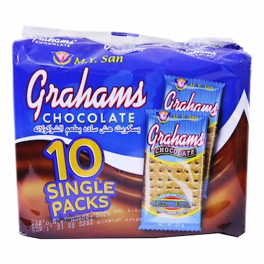 M.Y. San Grahams Chocolate Crackers, 250g