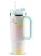 Quencher H2.0 40oz Vacuum Insulated Tumbler Brush Strokes Travel Mug with Reusable Lid and Straw for Water, Coffee, Smoothies, and Iced Tea &acirc;&euro;&ldquo; Durable, Stylish, and Leakproof