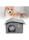 Jiawu Pet Cooling House, Dogs Cooling House with Air Conditioning Ice Packs, Summer Cooling Pet House for Cats and Dogs, Easy to Assemble, Cat Cooling House Long Lasting Cooling (#1)
