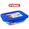 Pyrex Cook&amp;Go 3.5L Rectangle Storage Dish with Airtight Lid - Versatile Freezer-to-Oven Solution