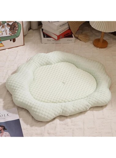 LENDIS Large Cooling Pet Cooling Mat for Cats and Dogs, (green)