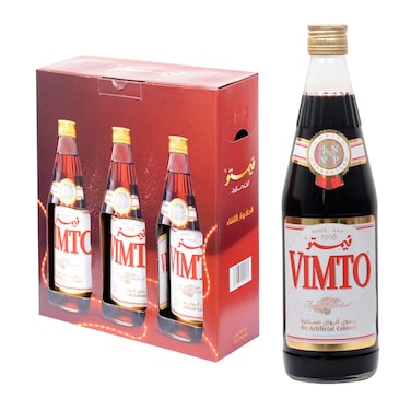 Vimto Fruit Cordial 710ml Pack of 3