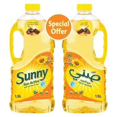 Sunny, Blended oil, 1.5L Pack of 2