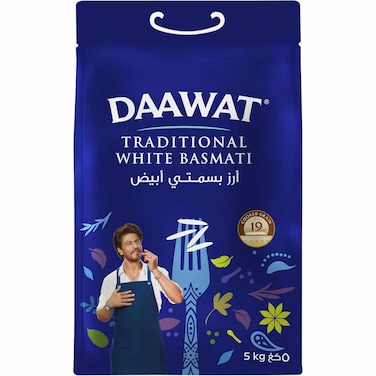 Daawat Traditional Basmati Rice, 5kg