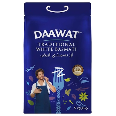 Daawat Traditional Basmati Rice, 5kg