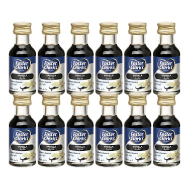 Foster Clark's Vanilla Essence, 28ml Pack of 12