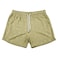 Women Floral Print Jersey Shorts, Olive Green, S-XL, FB182