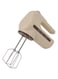 Excefore Hand Mixer Electric, 5 Speed Turbocharging Wireless Kitchen Whisk Fast Charging Wireless Electric Egg Beater for Baking Cakes Eggs Cream Food Mixer (Khaki)