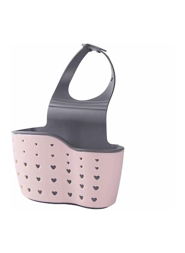 Kitchen Sink Organizer Sponge Holder Pink