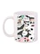 Printed Coffee Mug White/Grey/Black